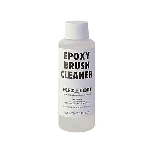 Flexcoat Epoxy Brush Cleaner, 4oz. Bottle Jann's Netcraft